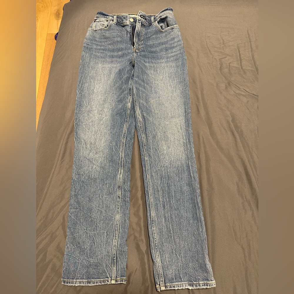 Abercrombie & Fitch curve love 90s straight jean, size 27 - Picture 5 of 9